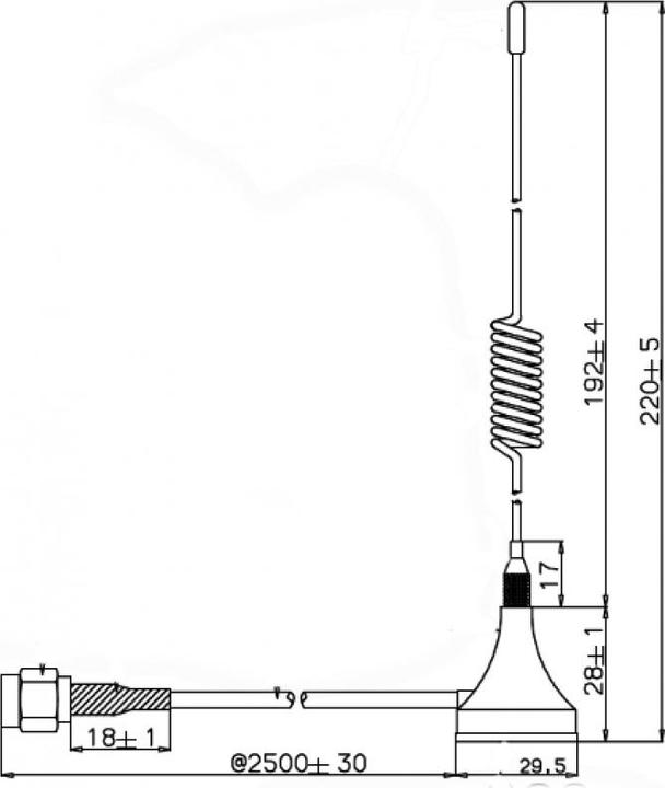 Produktbild Delock Antenne 22cm (GSM)