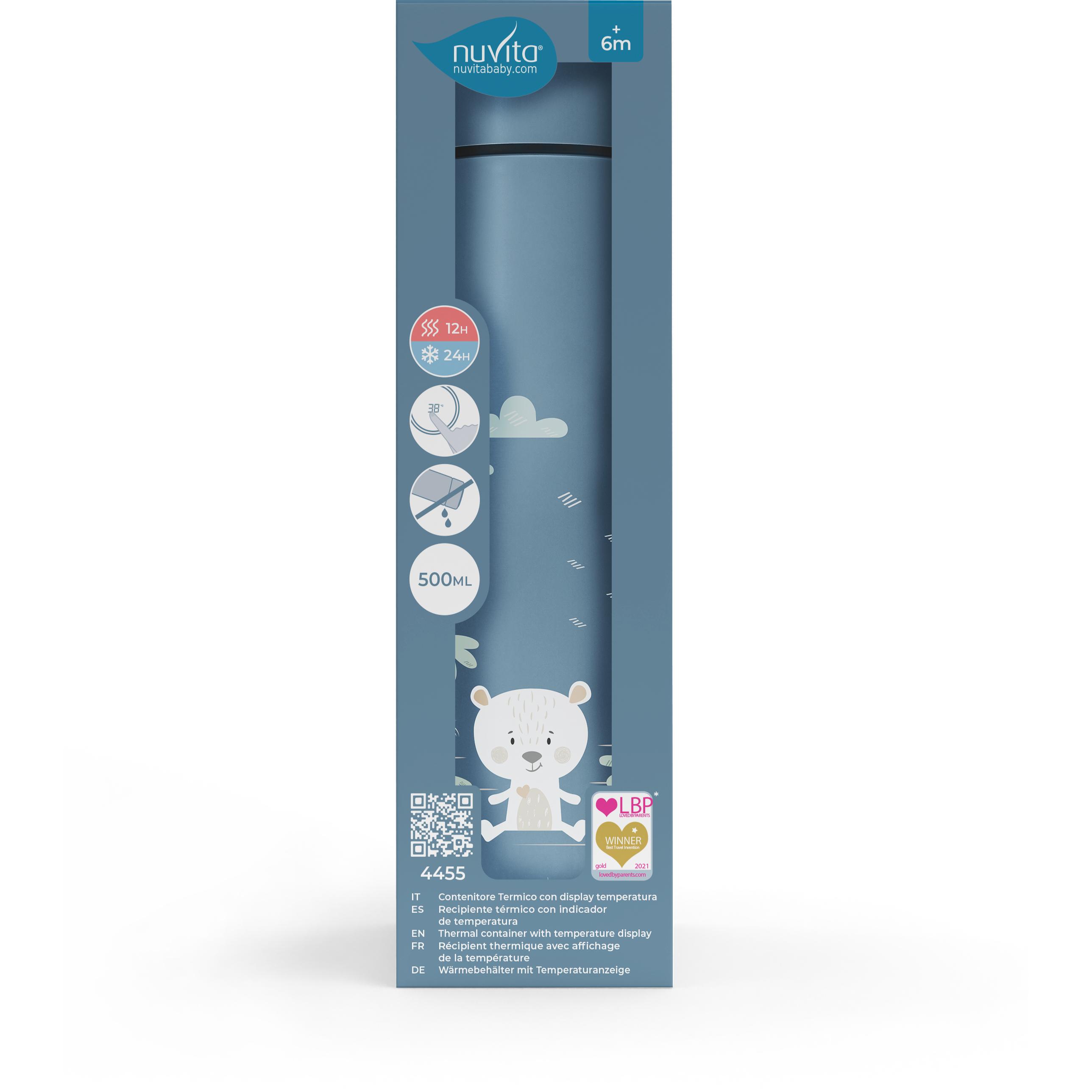 Thumbnail - Nuvita, Trinkflasche + Thermosflasche, (0.50 l)