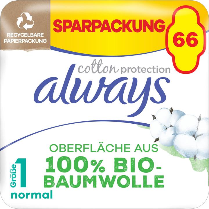 Image du produit Always Cotton Protection (66 x, Tampons sanitaires)