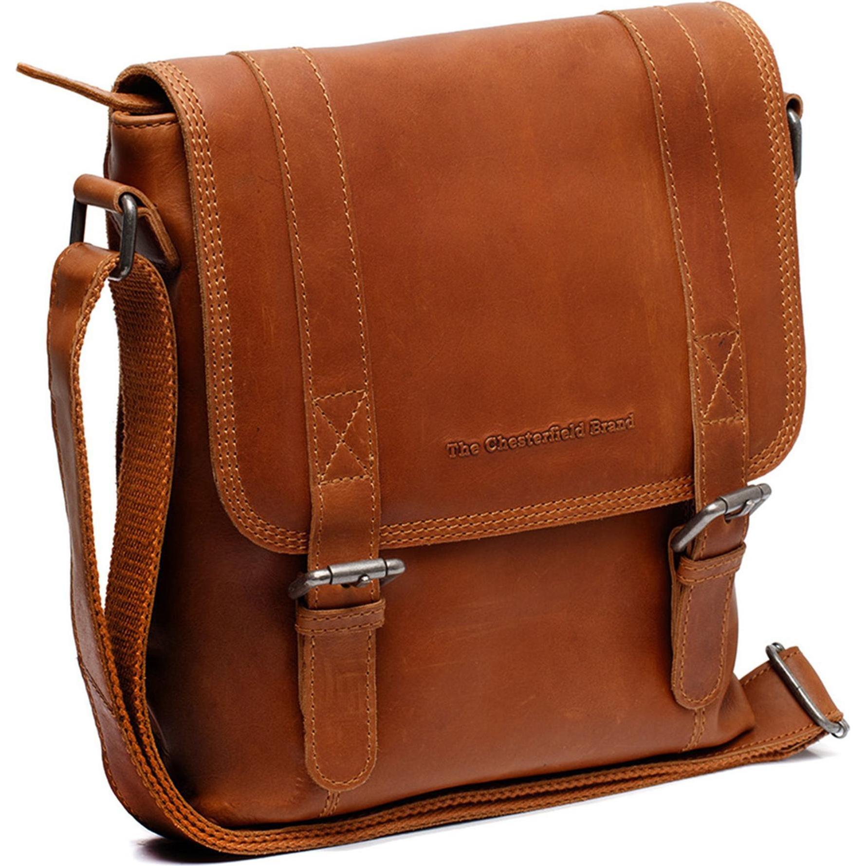 The Chesterfield Brand, Handtasche, Adelanto Umhängetasche Leder 25 cm, Braun