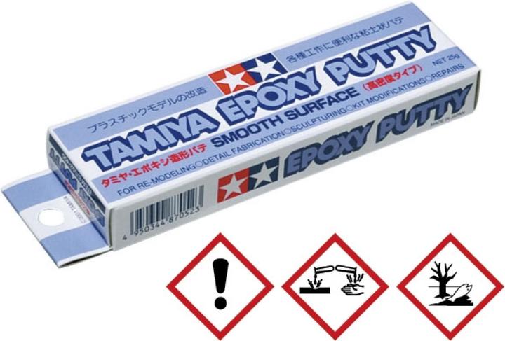 Produktbild Tamiya Epoxy Spachtelmasse Smooth Surf. 25g 2K
