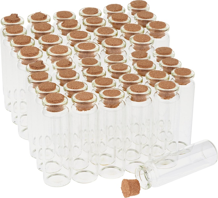 Actual product image VBS XXL glass tube with cork
