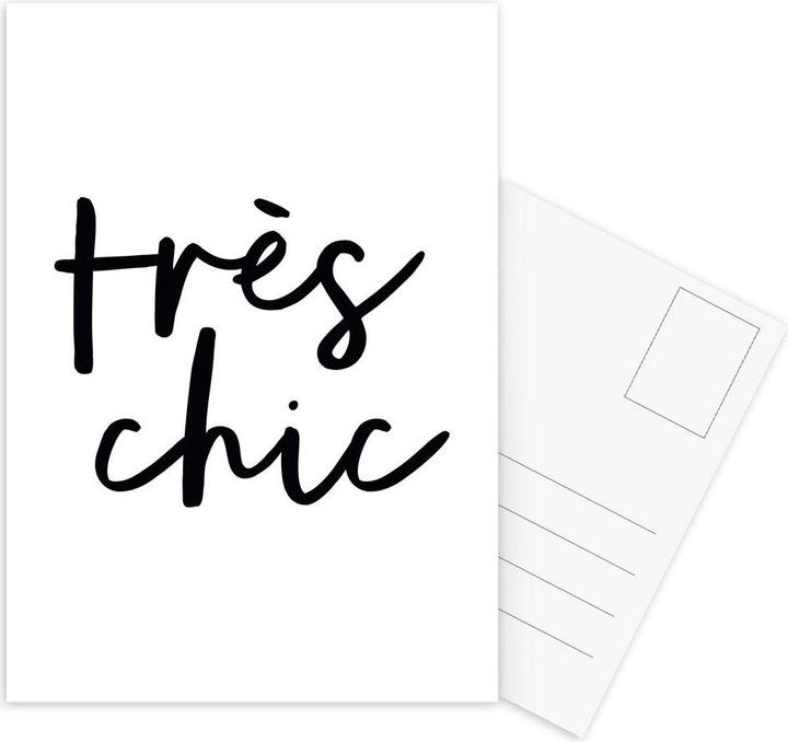 Produktbild Juniqe Tres Chic - Zitate & Slogans (3 Stk.)