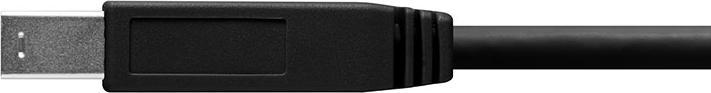 Produktbild Tether Tools TetherPro USB 3.0 Kabel USB-C / B 4.6 m, Schwarz (4.60 m, USB 3.2 Gen 1)