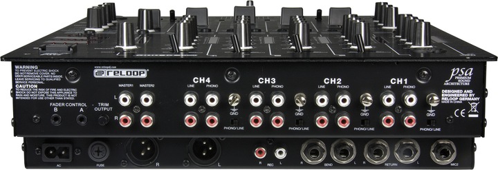 Actual product image reloop RMX-40 DSP Blackfire Edition (Clubmixer)