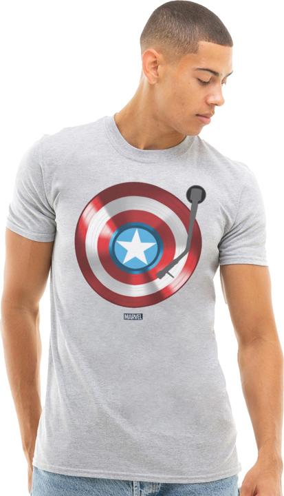 Produktbild Captain America Record TShirt (XXL)