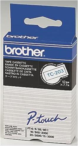 Produktbild Brother TC-203 (1.20 cm, Weiss)