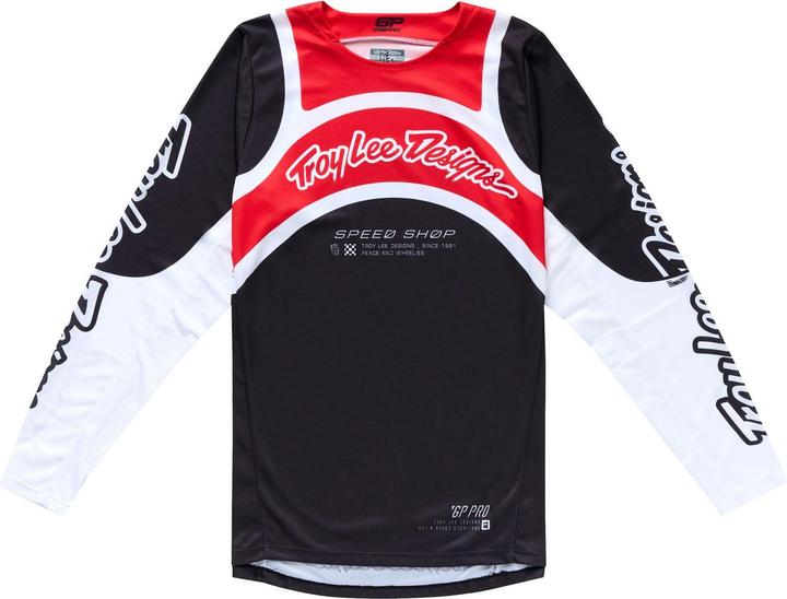 Image du produit Troy Lee Designs GP Pro Jersey, Swerve, black/red, L (L)