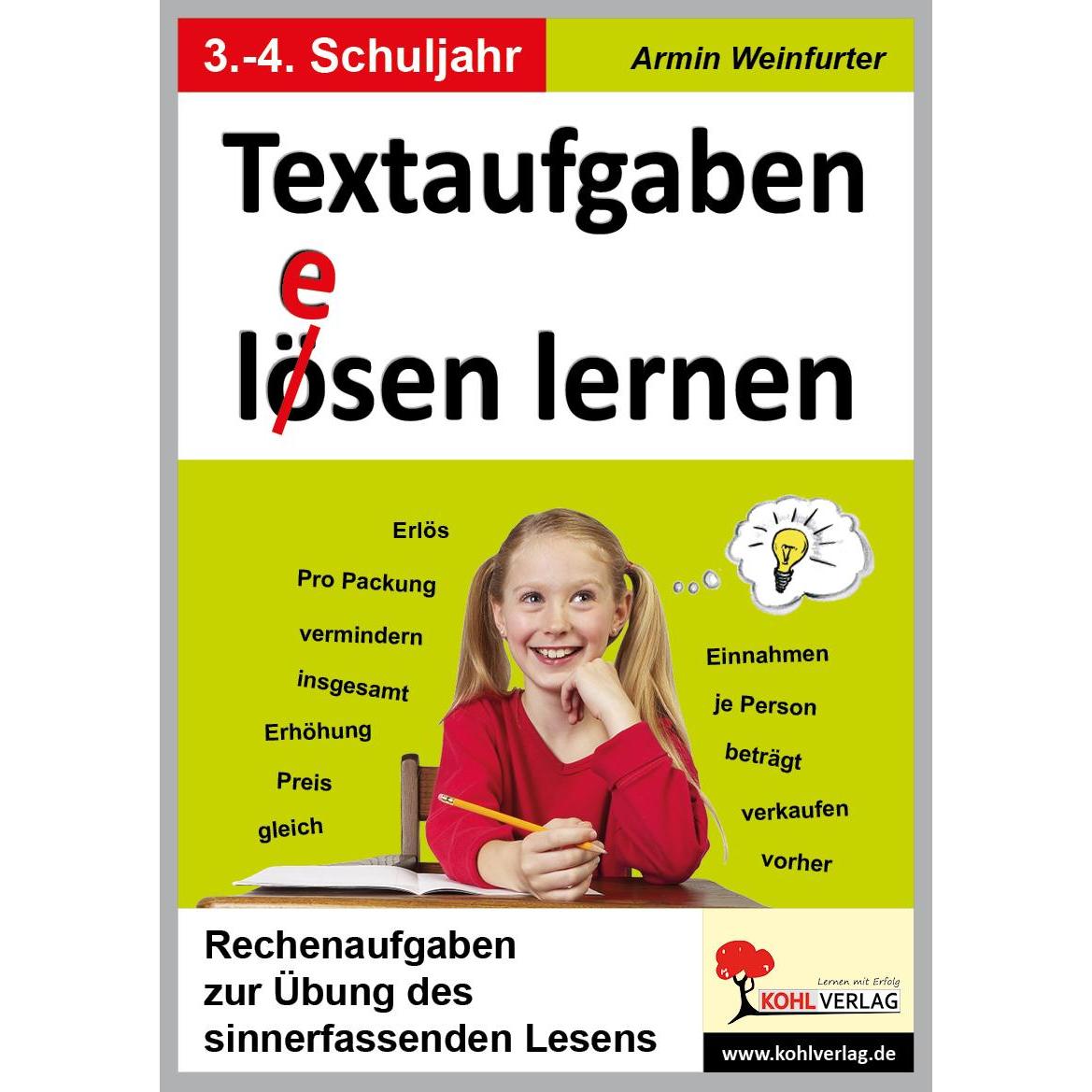 Textaufgaben l(ö)esen lernen, Schulbücher von Armin Weinfurter