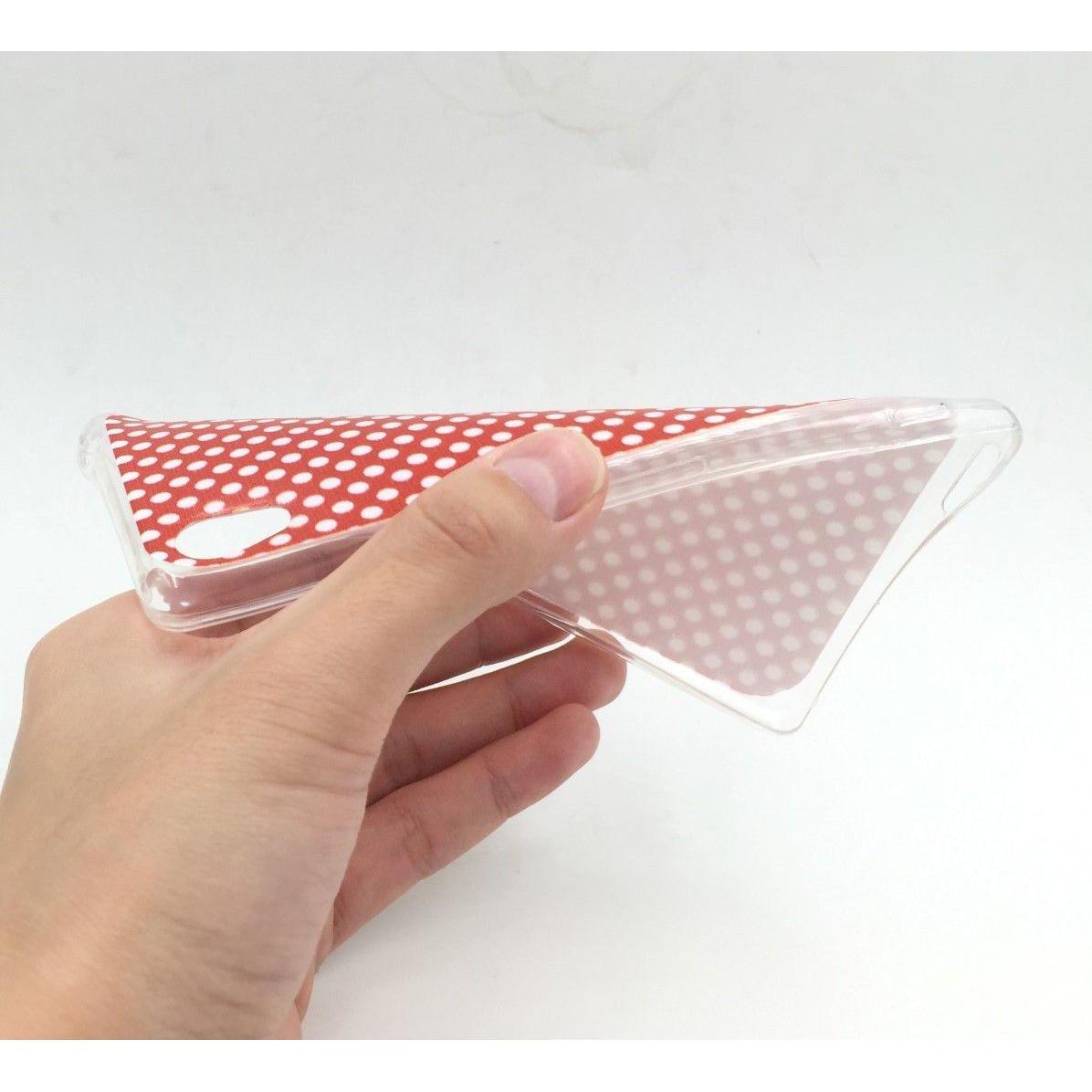 Thumbnail - König Design Schutz Handy Hülle für Sony Xperia M4 Aqua Case Cover Bumper Etuis Silikon Rot (Sony Xperia M4 Aqua), Smart...