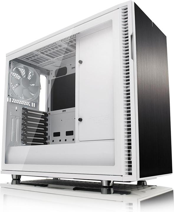 Fractal Define R6 USB-C - White TG (ATX, E-ATX, mATX, Mini-ITX)