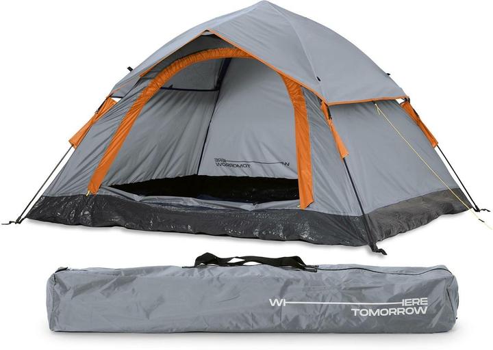 Where Tomorrow Wurfzelt 3 Personen - Grau, Anzahl Personen: 3 (Wurfzelt, 3.10 kg, 3 Personen)