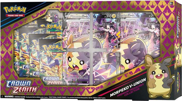 Image du produit Asmodée Jeu de cartes à collectionner Pokémon Crown Zenith Morpeko V-Union Premium Collection
