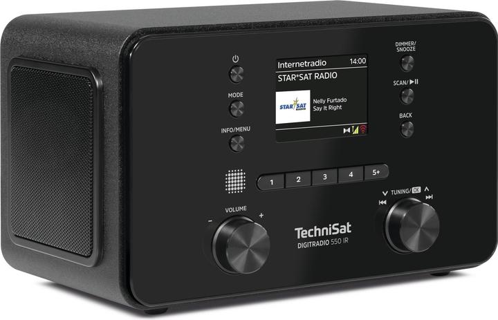 Image du produit TechniSat DigitRadio 550 IR (FM, DAB+ DAB, Webradio, WiFi, UNDOC)