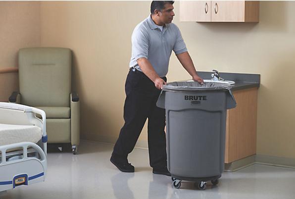 Produktbild Rubbermaid Universalcontainer, rund (121 l)