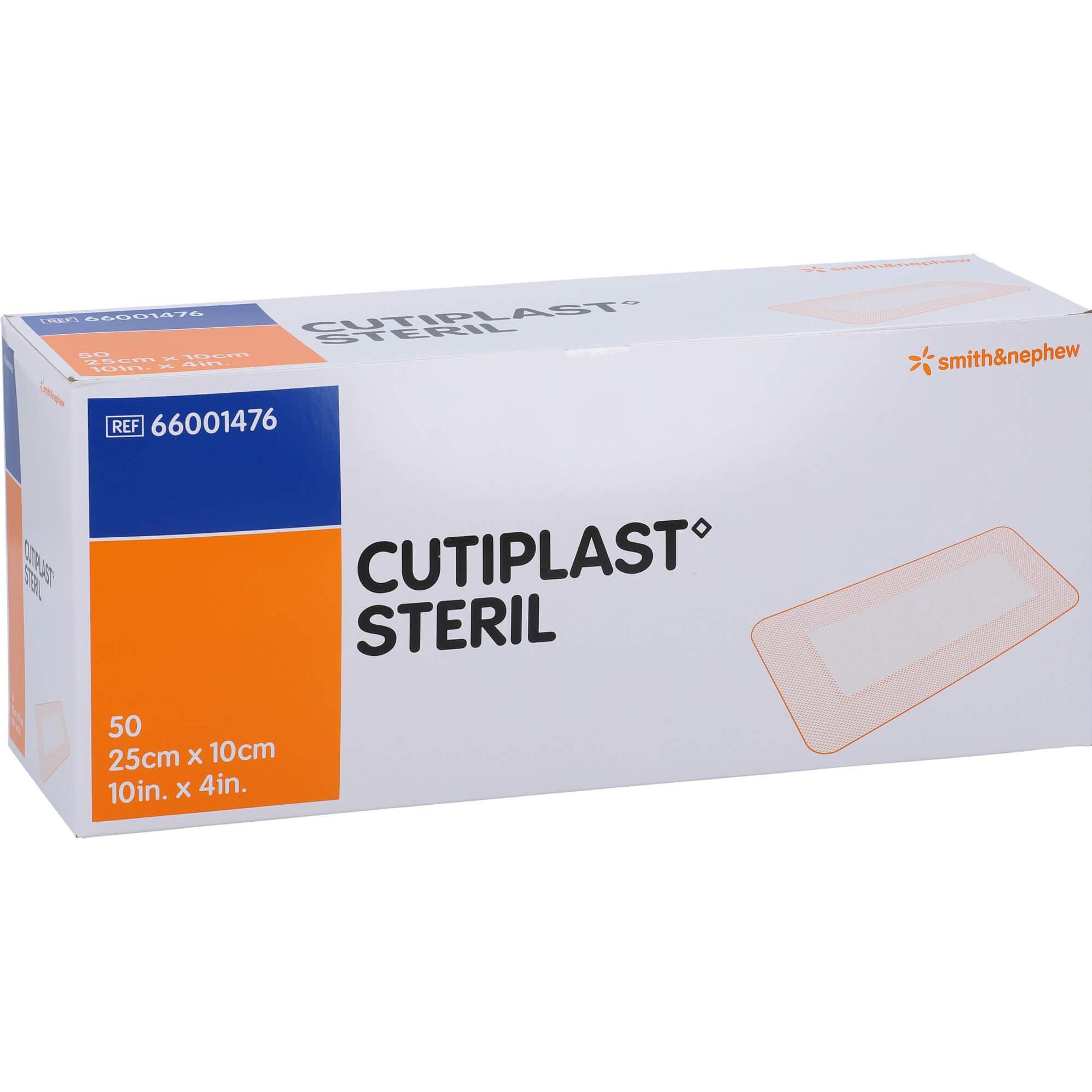 Smith & nephew, Pflaster, Cutiplast St Wundv 10x25cm, 50 St VER (50 x)