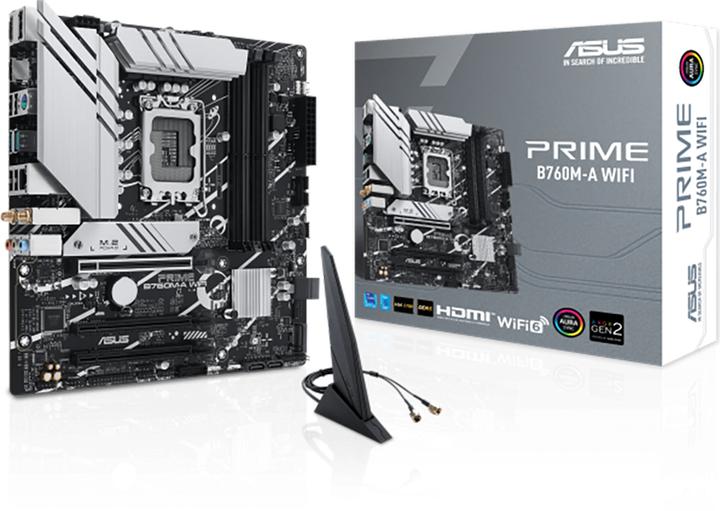 Produktbild ASUS PRIME B760M-A WIFI (LGA 1700, Intel B760, mATX)