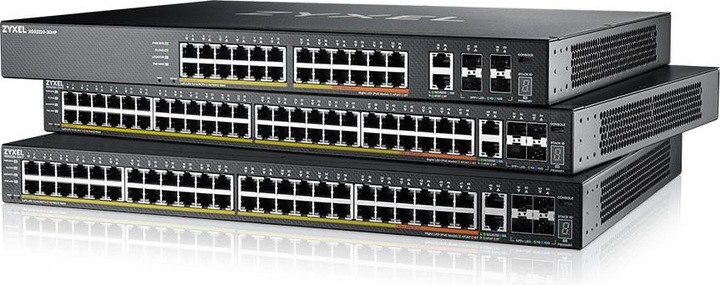 Immagine prodotto Zyxel Switch di accesso Layer3, 24x1G RJ45, 2x10MultiGgig RJ45 (24 Porti)