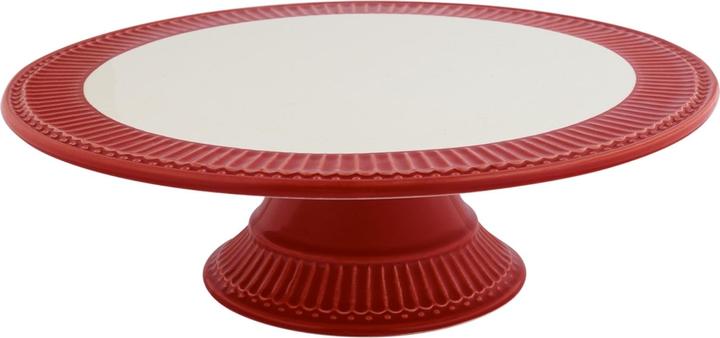Actual product image Greengate Alice cake plate red 28 cm