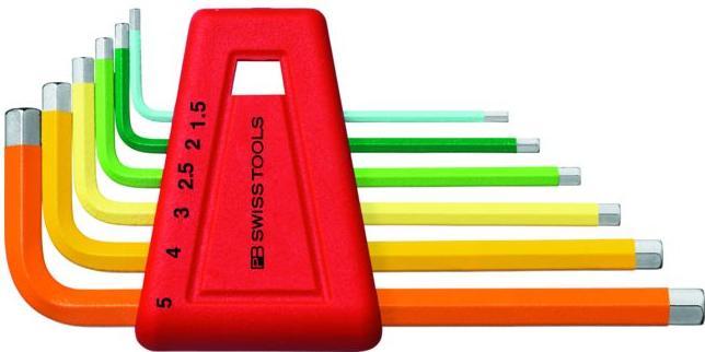 Produktbild PB Swiss Tools Innensechskantschlüsselsatz PB210H-5 RB
