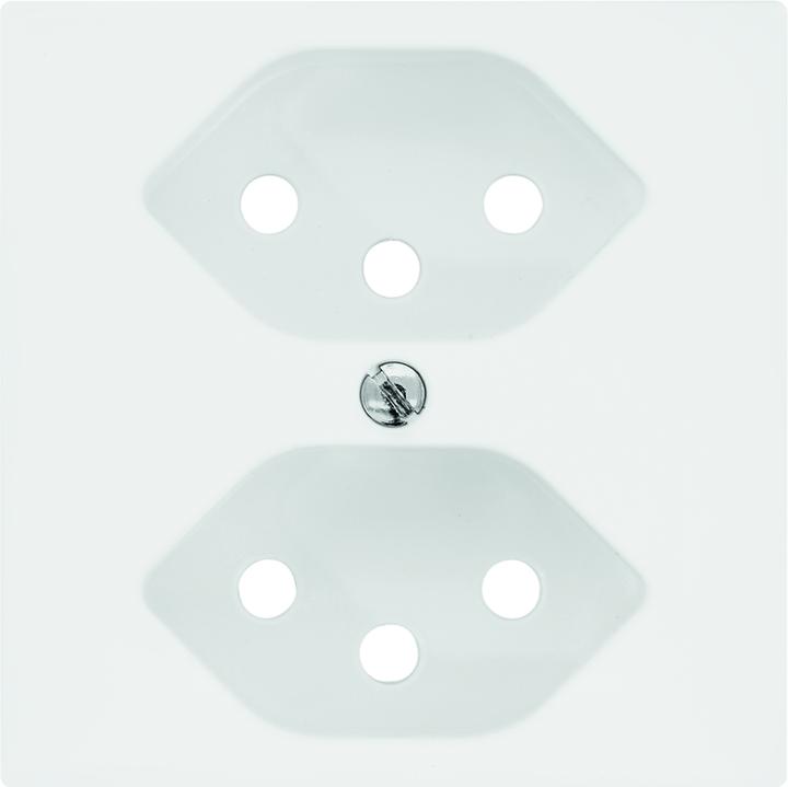 Image du produit Feller Set de recouvrement prise 2xT13 blanc