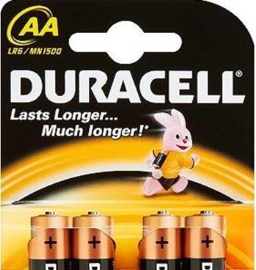Immagine prodotto Duracell Inoltre (4 pz., AA, 2600 mAh)