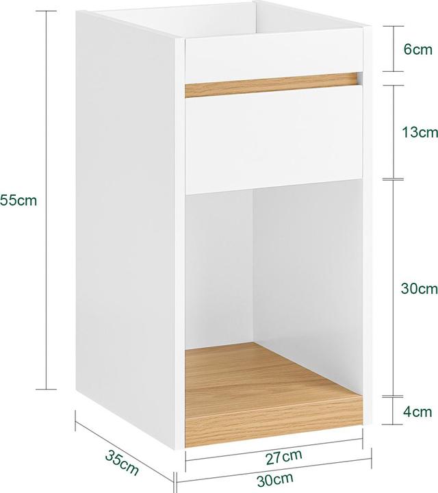 Immagine prodotto SoBuy Emmeline (30 x 35 x 55 cm)