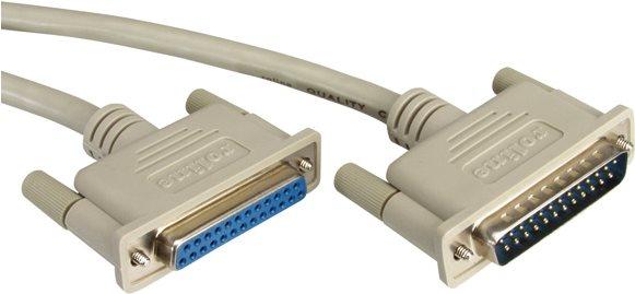 Produktbild Roline Serielles Kabel, Stecker Sub-D 25 / Buchse Sub-D 25 (6 m, VGA)