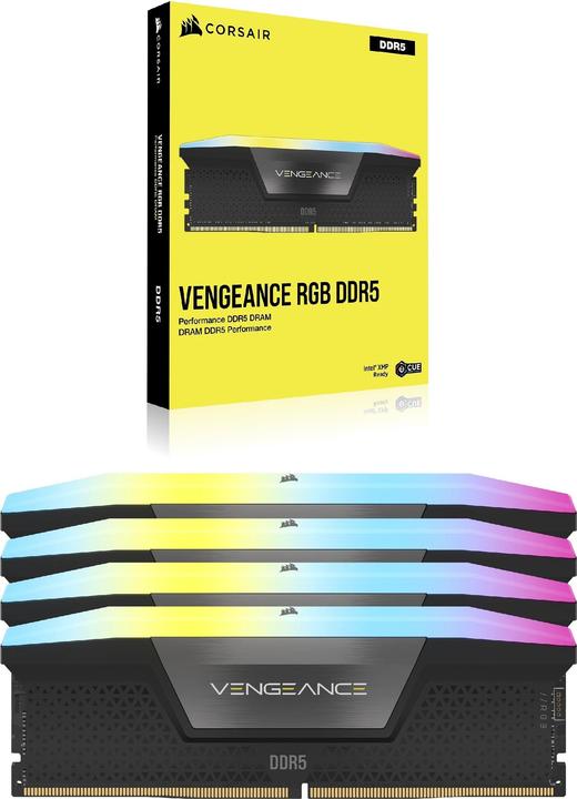 Productafbeelding Corsair Vengeance (4 x 32GB, 5600 MHz, DDR5 RAM, DIMM 288 pin)