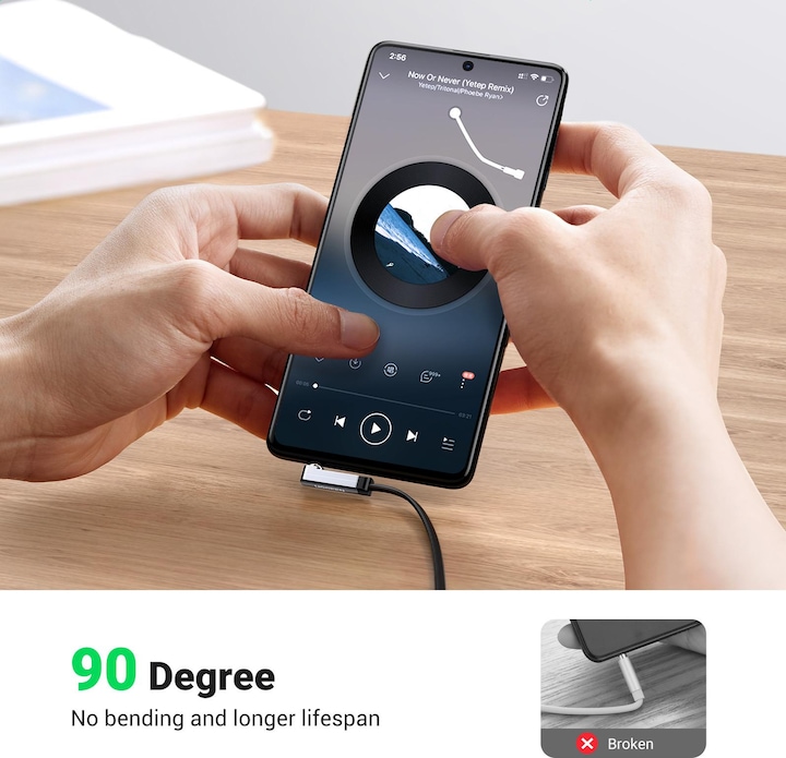 Immagine prodotto Ugreen 3.5mm Klinke – 3.5mm Klinke (1 m, Connettore da 3,5 mm (AUX))