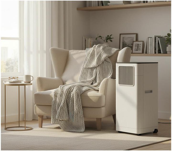 Actual product image Coldtec by Kibernetik Klimagerät KL90 30 m², Schwarz/Weiss (30 m², 9000 BTU/h)