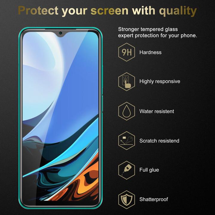 Produktbild Cadorabo Displayschutzglas (3 Stück, Xiaomi Redmi 9T)