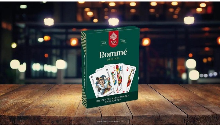Productafbeelding Cartamundi Romme/Canasta/Bridge 2x55 kaarten in kaartendoosje (Duits)