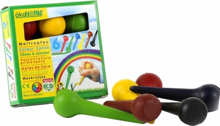 Image du produit ÖkoNorm Maldrops (Vert, Rouge, Bleu, Jaune, Noir, 6 x)