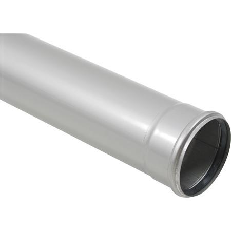 Blücher, Zubehör Sanitärinstallation, afl.rør 1 mf.50X250mm - m.O-ring. RF AISI 304.Alm RF stål