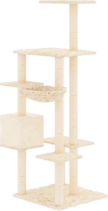 Produktbild vidaXL Kratzbaum (142 cm, Creme)