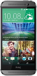 HTC One (M8) (16 Go, Gris Gunmetal Grey, 5", 4 Mpx, 4G)