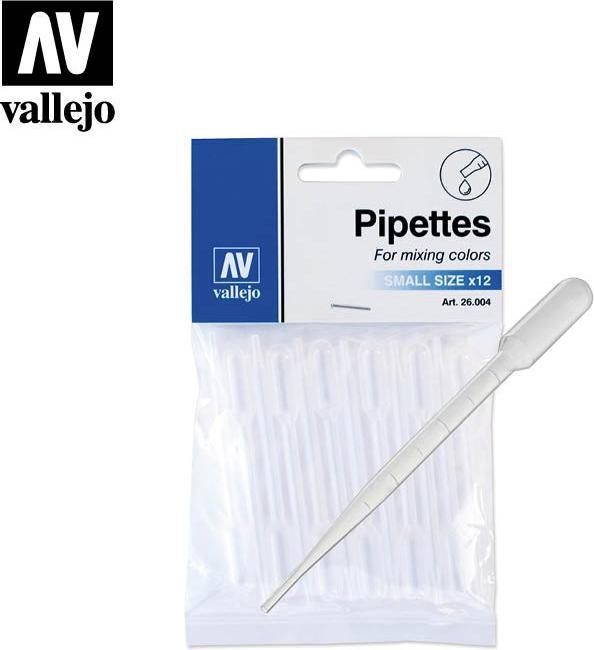 Vallejo Pipettes Small Size 12x1ml. (26004)