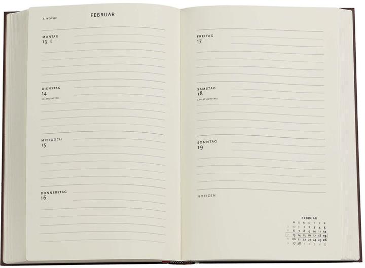 Image du produit Paperblanks PAPERBLAN Agenda Wildwood 2026 FD0690-0 1W/2S HOR Maxi SC DE 13.5x21cm (1 semaine / 2 pages)