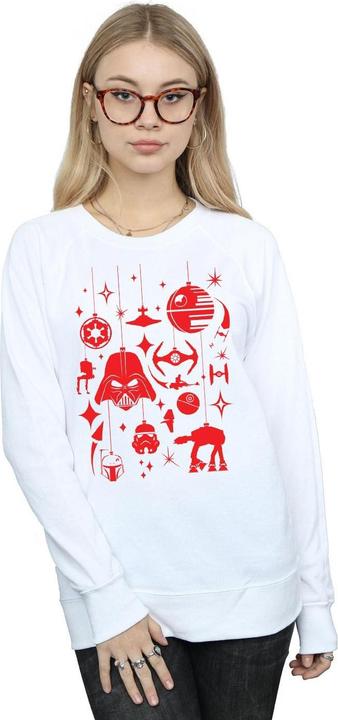 Immagine prodotto Star Wars Christmas Decorations Felpa Donna (M)
