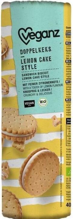 Veganz Doppelkeks Lemon Cake Style Bio (1 Stk., 330 g)