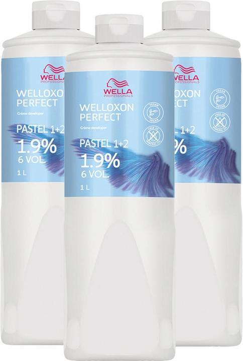 Image du produit Wella Welloxon Perfect Creme Developer 3er Set 1,9 % - 6 Vol.