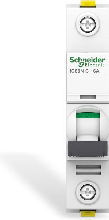 Produktbild Schneider Electric Acti9 iC60N MCB 1 Pole 16A Curve C