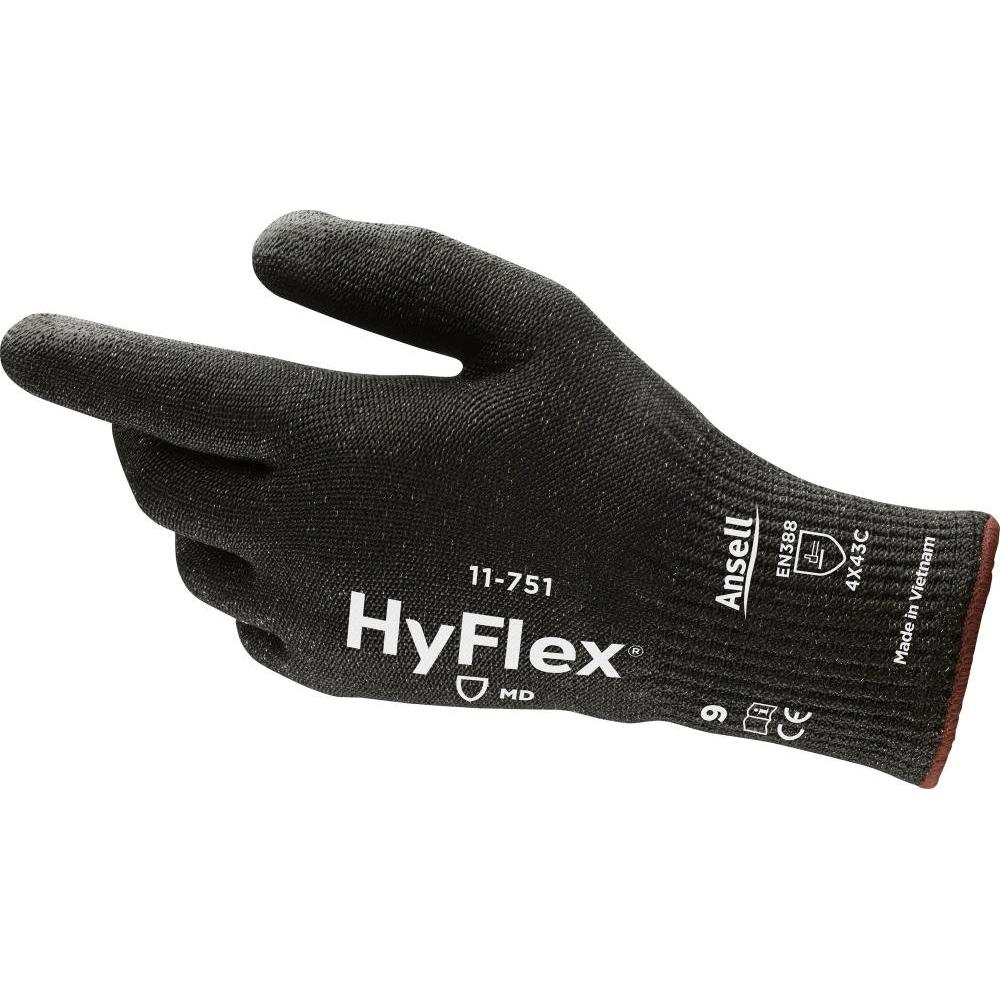 Ansell, Guanti di sicurezza, Handschuh HyFlex 11-751 Gr. 11 (11)
