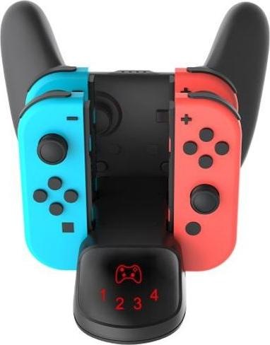 Produktbild Dobe Ladestation für zwei Joy-Cons und einen Pro Controller (Switch)