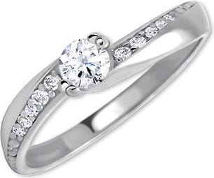 Produktbild Brilio Silver - Silver engagement ring with zircons 426 001 00530 04 - Circuit: 59 mm (59)