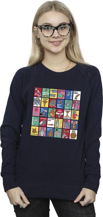 Immagine prodotto Tom & Jerry Grid Squares Felpa Donna (M)