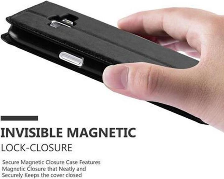 Actual product image Cadorabo Book Invisible Magnet Cover (Samsung Galaxy J1)