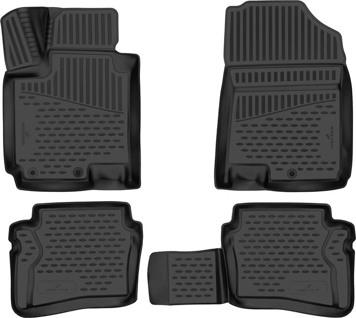 Image du produit Walser Tapis en caoutchouc XTR pour Hyundai i20 II (GB, IB) 11/2014-aujourd'hui (2 tapis avant + 2 tapis arrière)