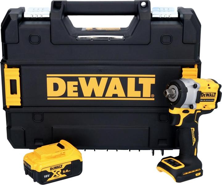 Produktbild DeWalt DCF 922 NT Akku Schlagschrauber 18 V 400 Nm 1/2" Brushless + 1x Akku 5,0 Ah + TSTAK - ohne L